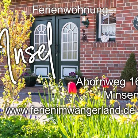 Ferien Im Wangerland Ferienwohnung Insel Minsen Schillig Hund Pool Sauna Exterior photo