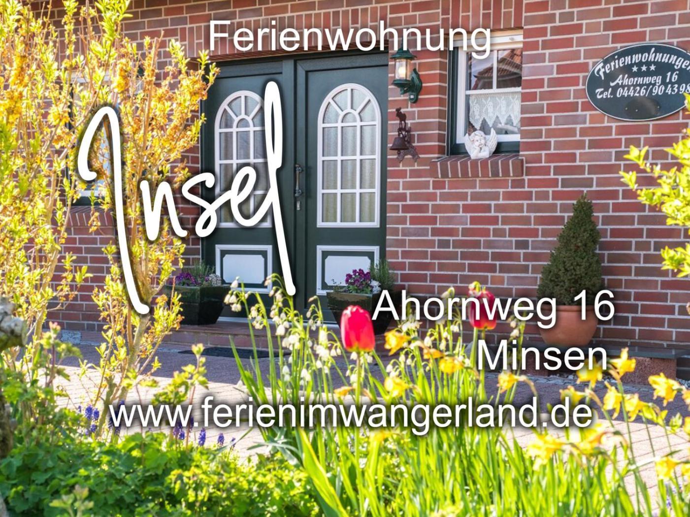 Ferien Im Wangerland Ferienwohnung Insel Minsen Schillig Hund Pool Sauna Exterior photo
